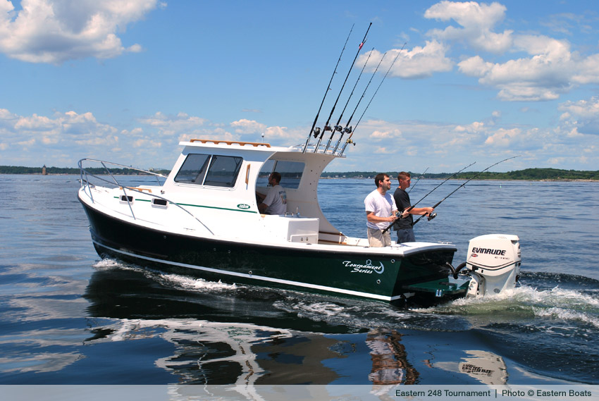 Just Launched Eastern 248 CC, Explorer, Tournament Maine Boats Homes