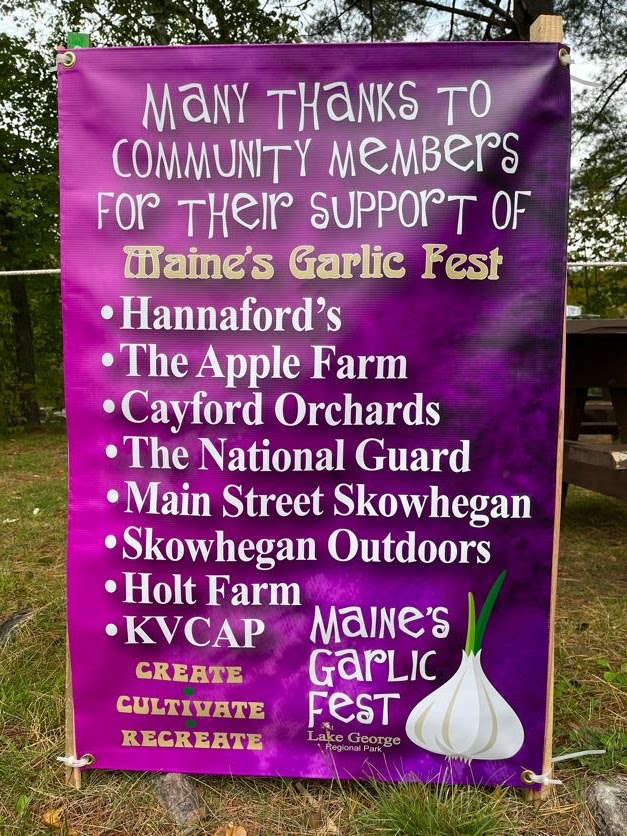 Around Garlic Fest Gallery Maine's Garlic Fest