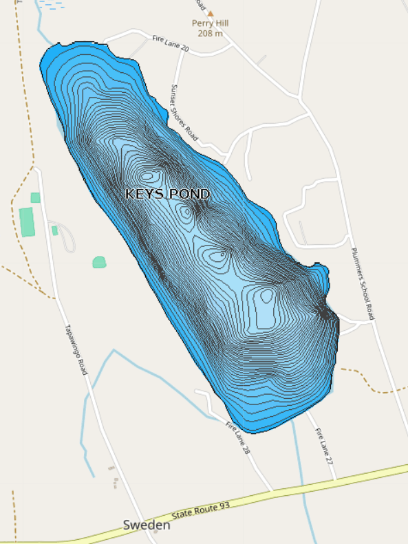Maine Lakes Keyes Pond