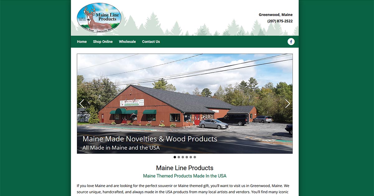 Maine Line Products, Maine Themed Gift Shop, Weather Sticks, Gift