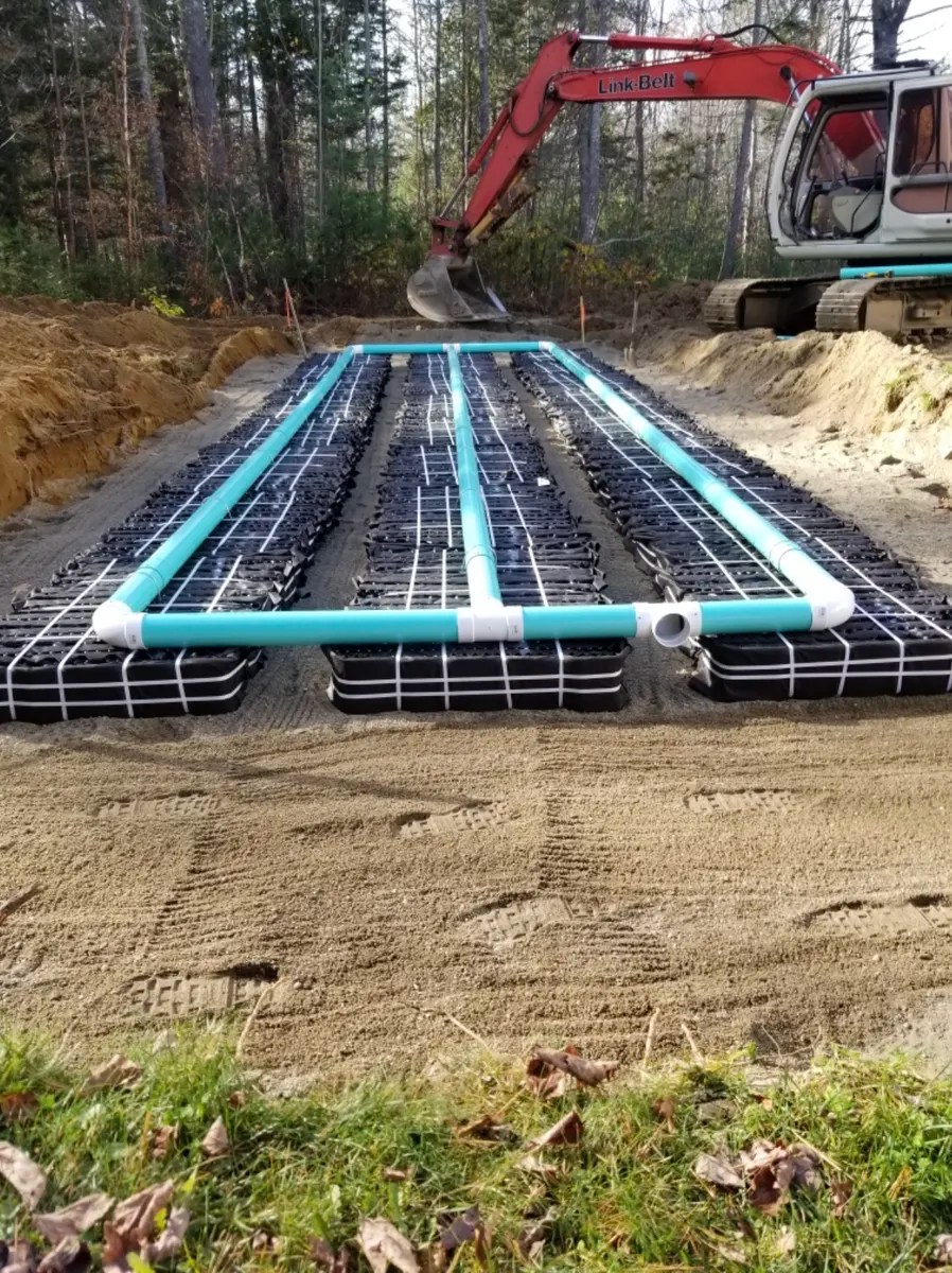 Level 3 bedroom septic bed Mainely Septics