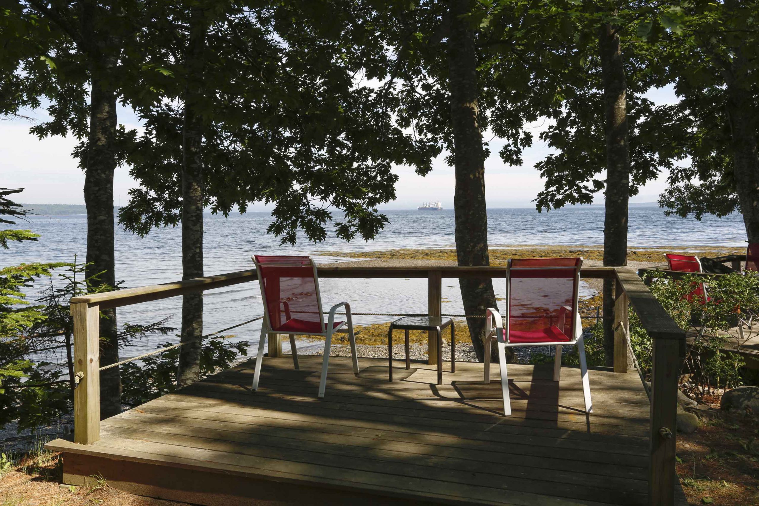 Seven Day Vacation Ideas Maine Ocean Camping, Searsport Shore