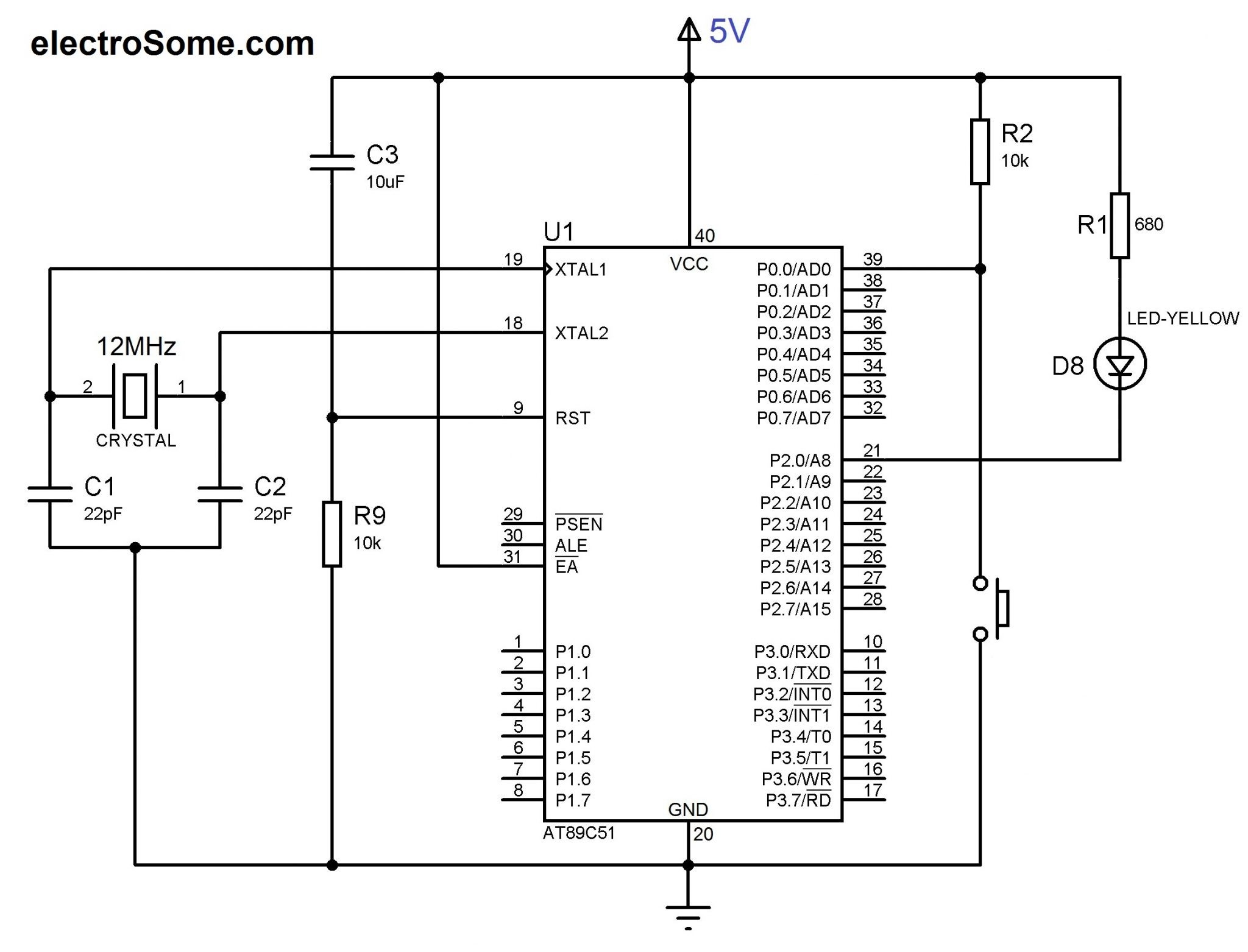 Digital Combination Lock Circuit Diagram Wiring Diagram Image