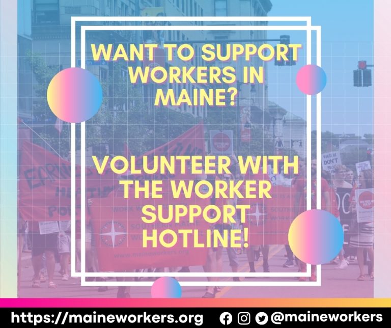 Southern Maine Workers Center » Work With Dignity