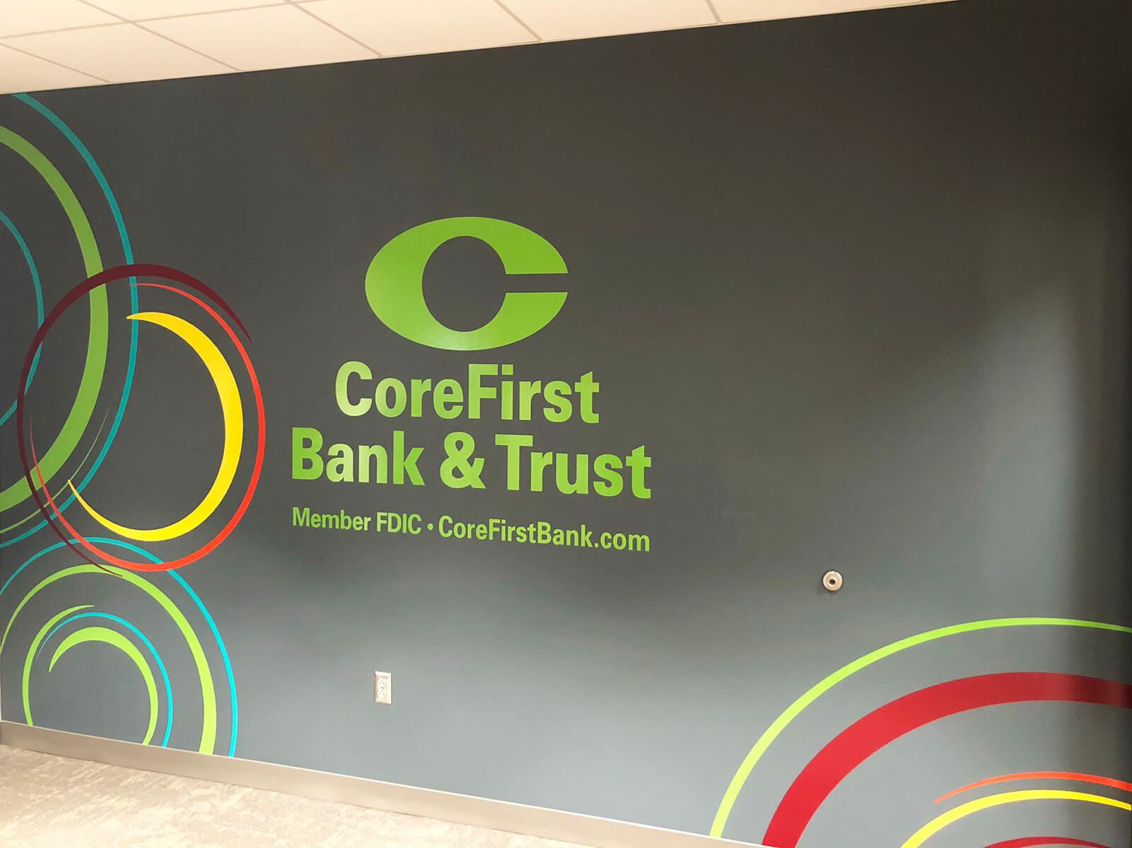 CoreFirst Bank & Trust Mainline Signs