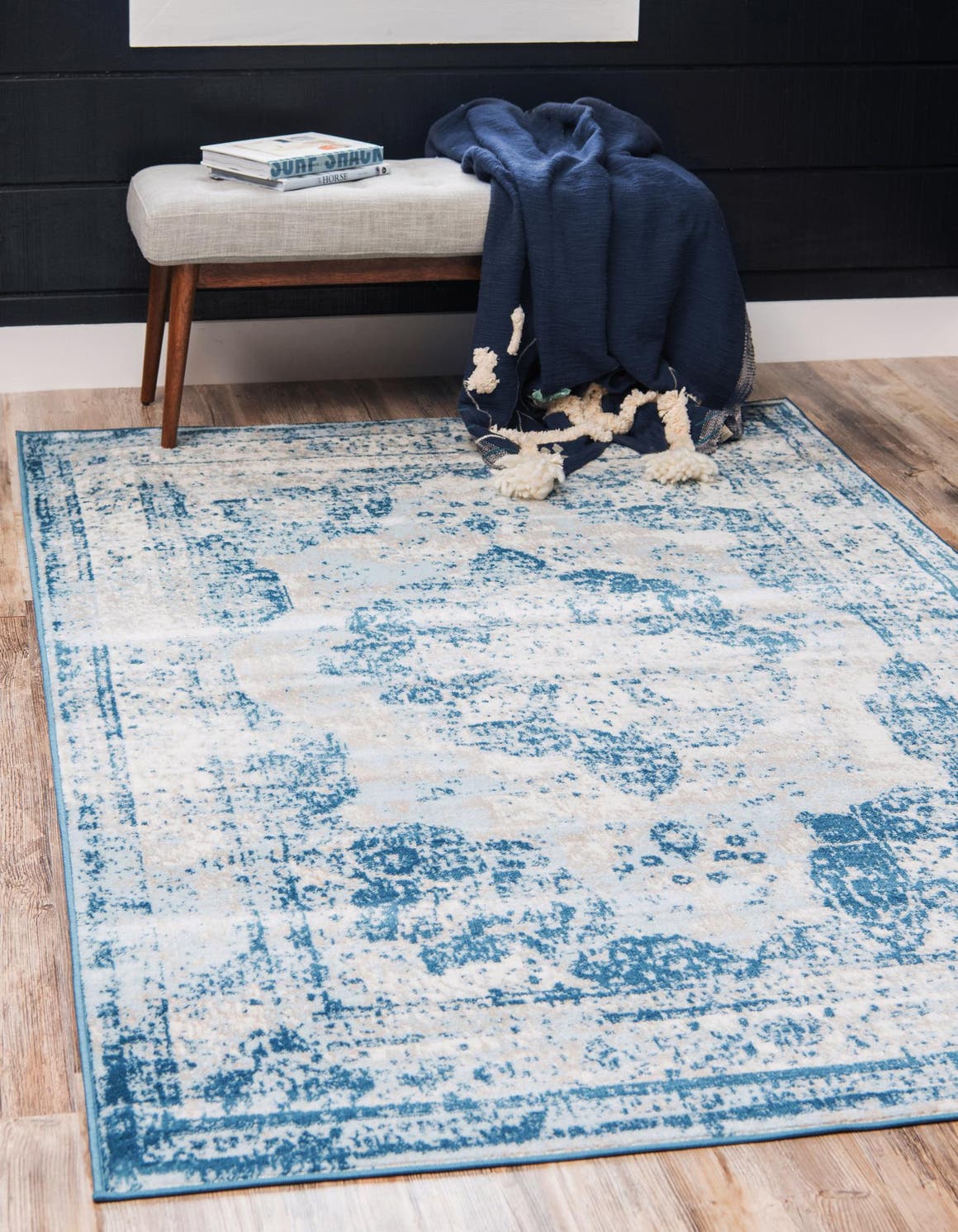 Top 8 Awesome Distressed Rugs for a Masculine Living Room FURNISH HIM