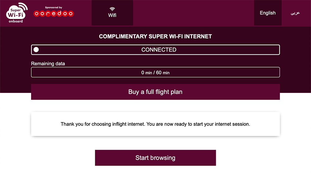 Tested Qatar Airways 'Super WiFi' doesn't disappoint Mainly Miles