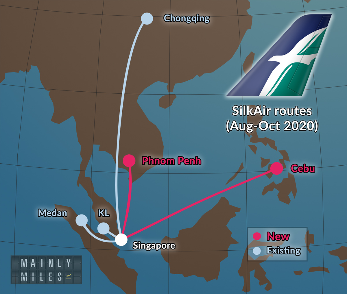 Singapore Airlines releases schedules to October 2020, including