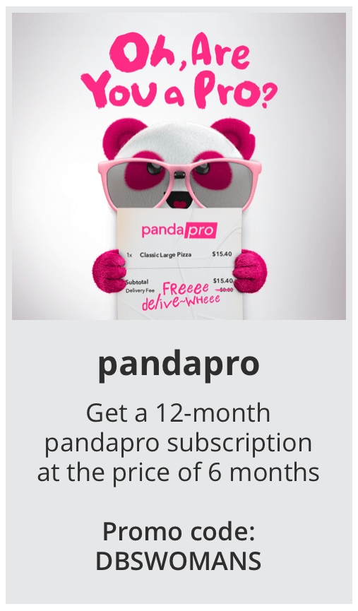 DBS WWMC offering 50 off foodpanda's 'pandapro' subscription Mainly