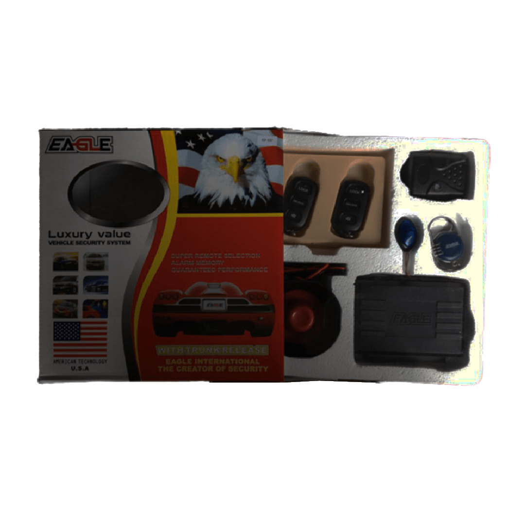 Eagle Car Alarm Security System Chrome Key Main Market Online