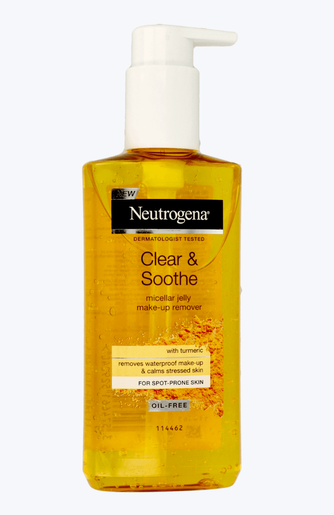 Neutrogena Clear & Soothe Turmeric Micellar Jelly Make Up Remover Oil