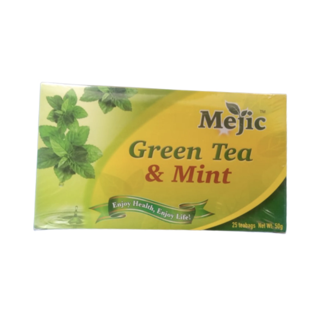 Mejic Green Tea And Mint Herbal Tea 50g (25 Tea Bags) Main Market