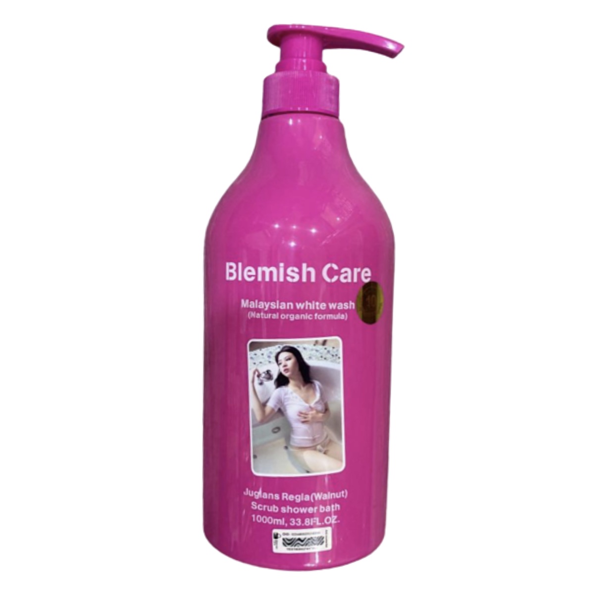 Blemish Care Malaysian White Wash Natural Organic Formula Shower Gel 1000ml Main Market Online