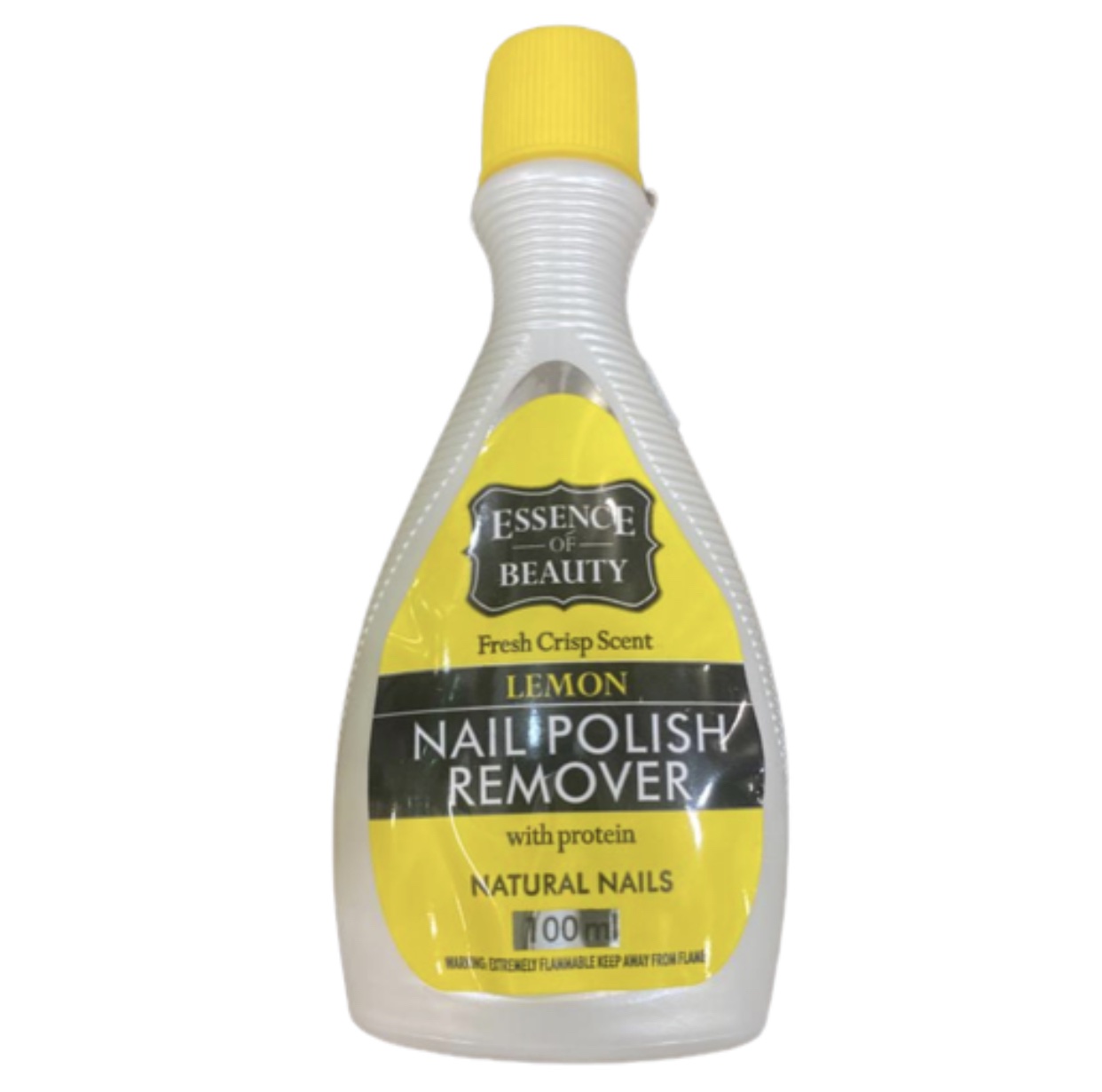 Essence Of Beauty Lemon Nail Polish Remover With Fresh Crisp Scent