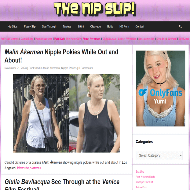 The Nip Slip Porn Site Review & Similar Sites - MPS
