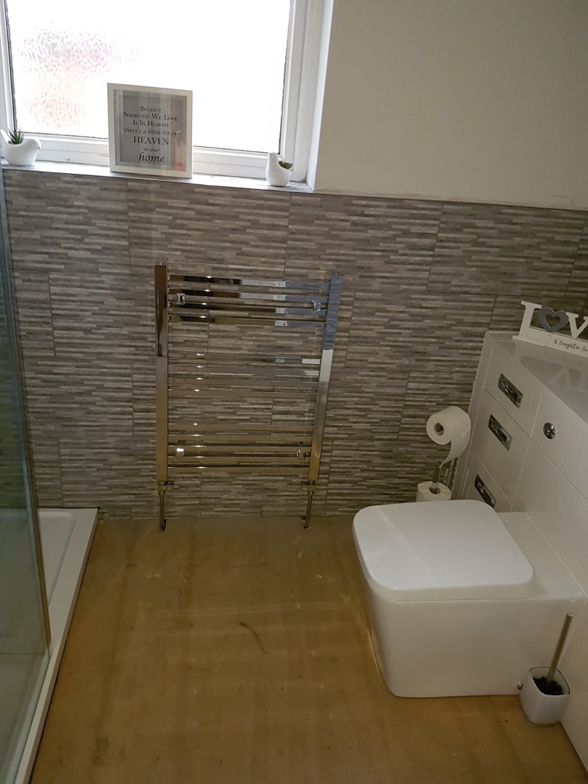 Bathroom Refit Maintain Heat