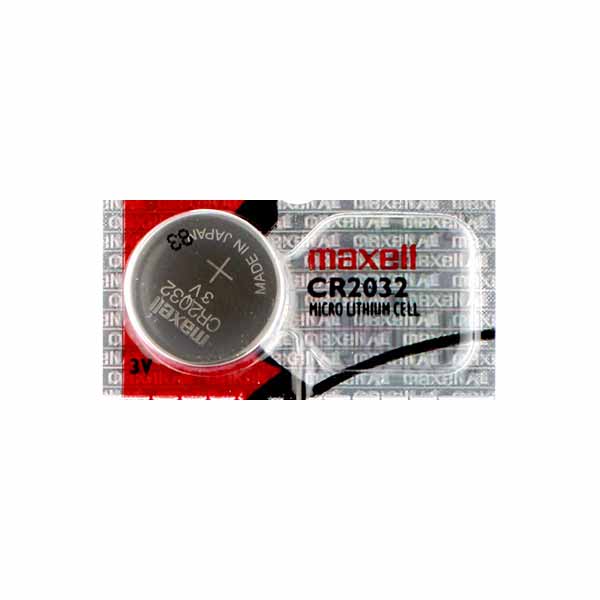1 x Maxell 2032 Watch Batteries, 3V Lithium CR2032 Battery Shoptictoc