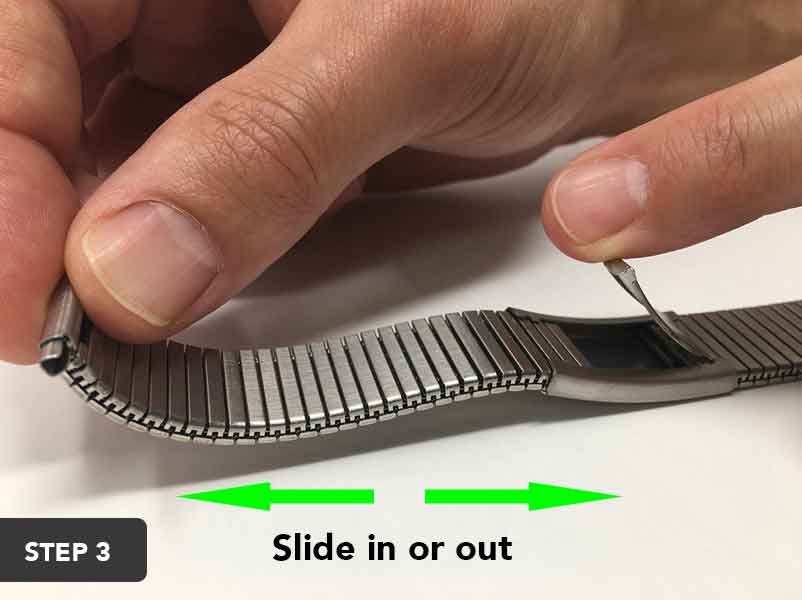 HOW TO CHANGE THE LENGTH OF A BANDINI ADJUSTABLE EXPANSION BAND