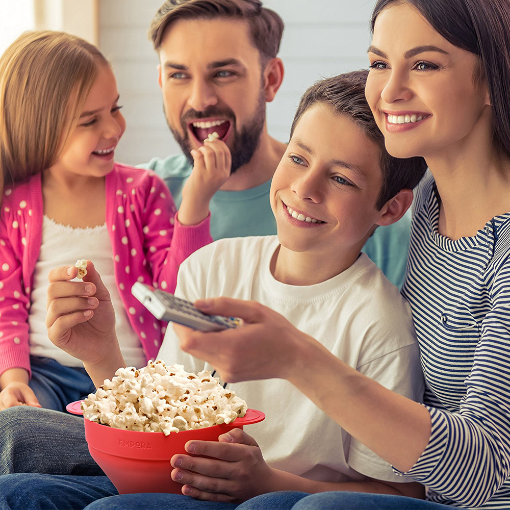 Pipoqueira de Silicone para Microondas Prana 2,5L MAIS ABUP