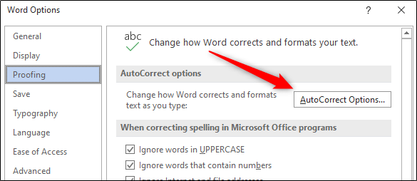 Como adicionar ou remover entradas de correção automática no Word