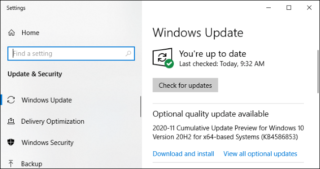 O que é uma “atualização de qualidade opcional” no Windows 10? Mais Geek