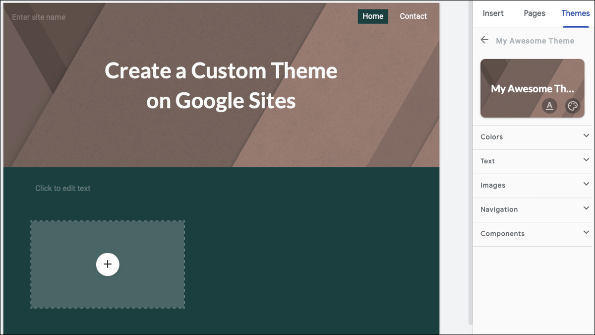 Como criar um tema personalizado no Google Sites Mais Geek
