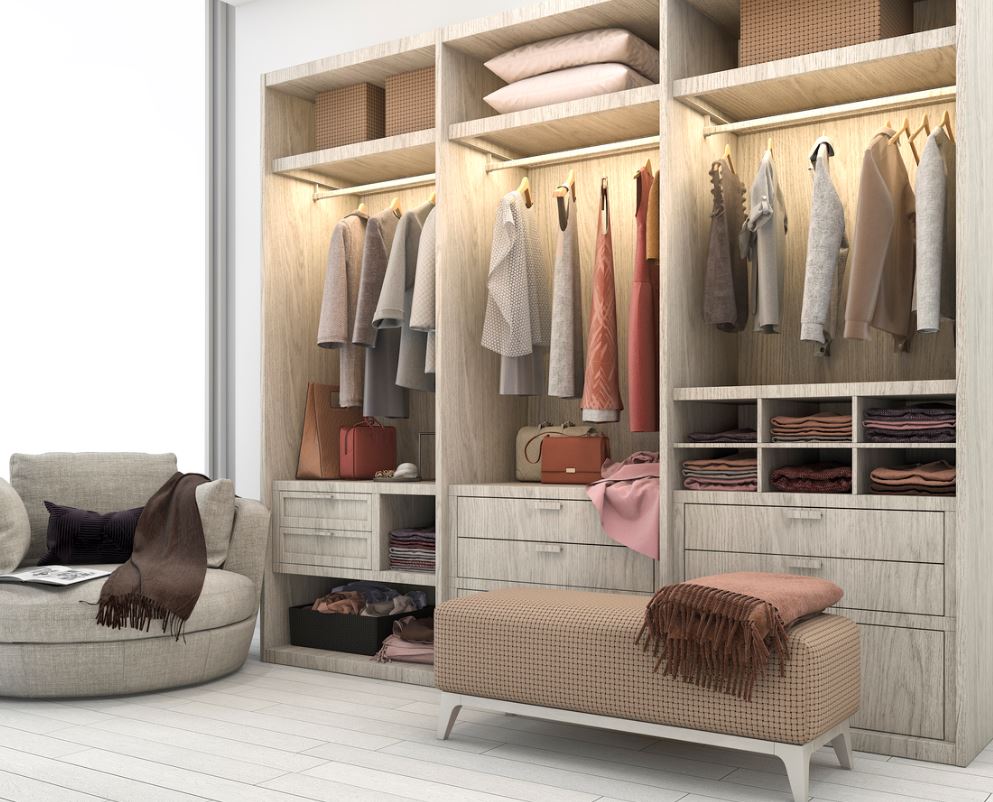 Dimensions du dressing quelle est la profondeur idéale