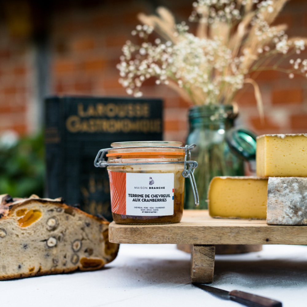 Terrine de Chevreuil aux cranberries Maison Branche