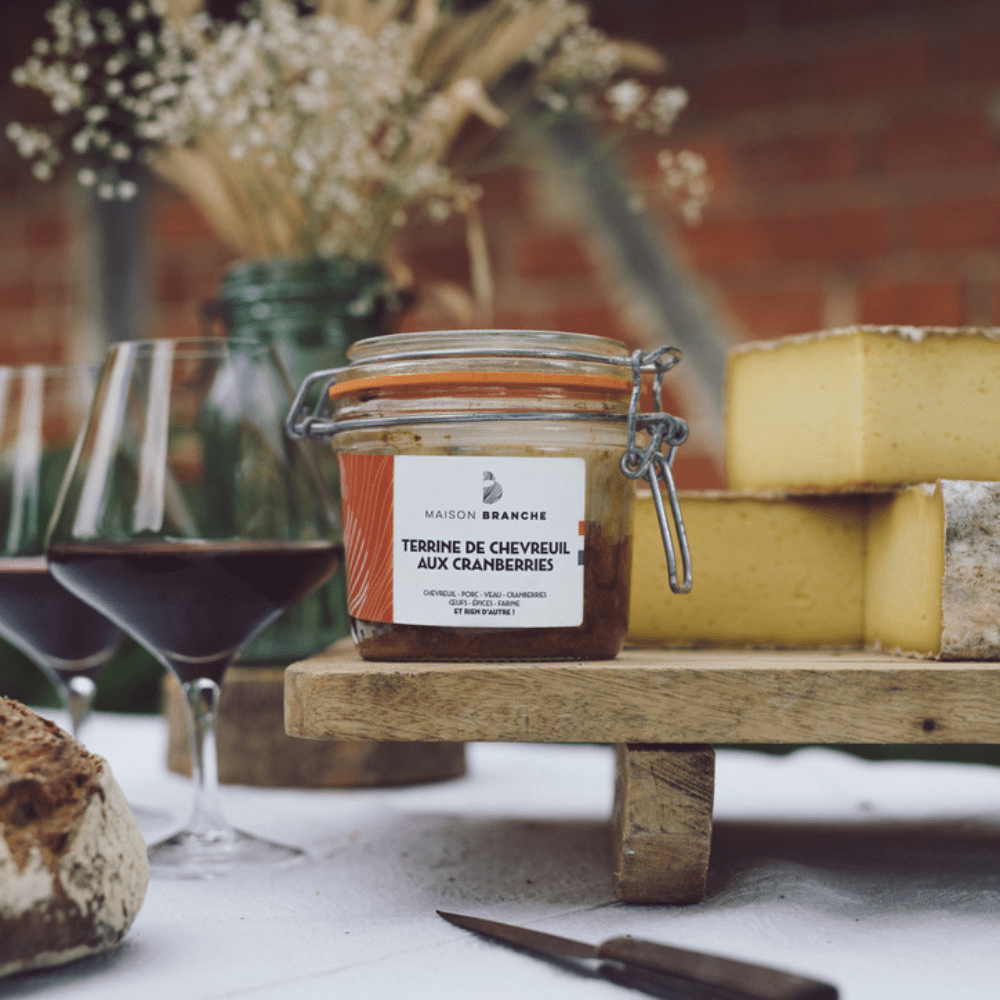 Terrine de Chevreuil aux cranberries Maison Branche