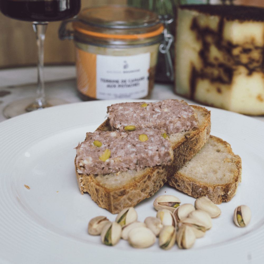 Terrine de Canard aux pistaches Maison Branche
