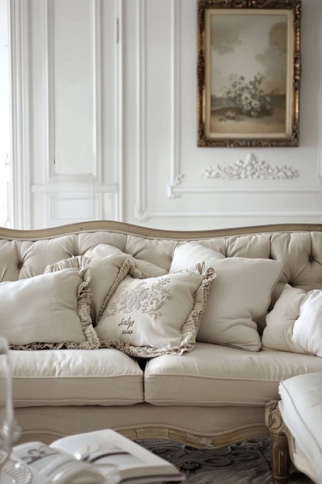 Chic French Country Sectional Sofas for Homes