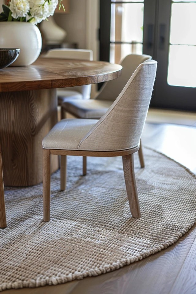 Round Dining Table Rug Ideas to Transform Your Space