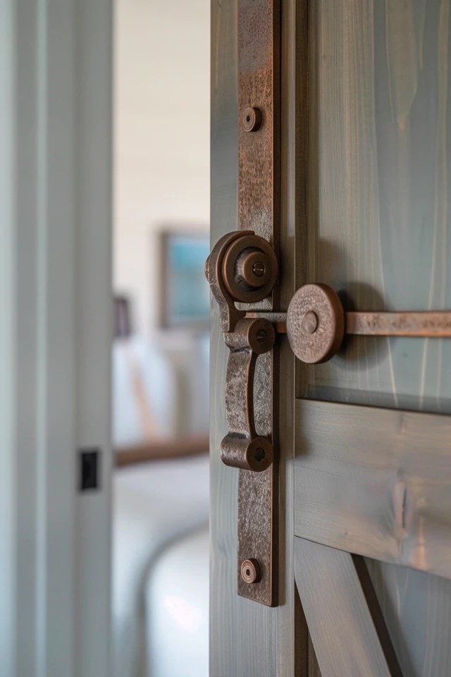 Creative Sliding Barn Door Latch Ideas & Inspiration