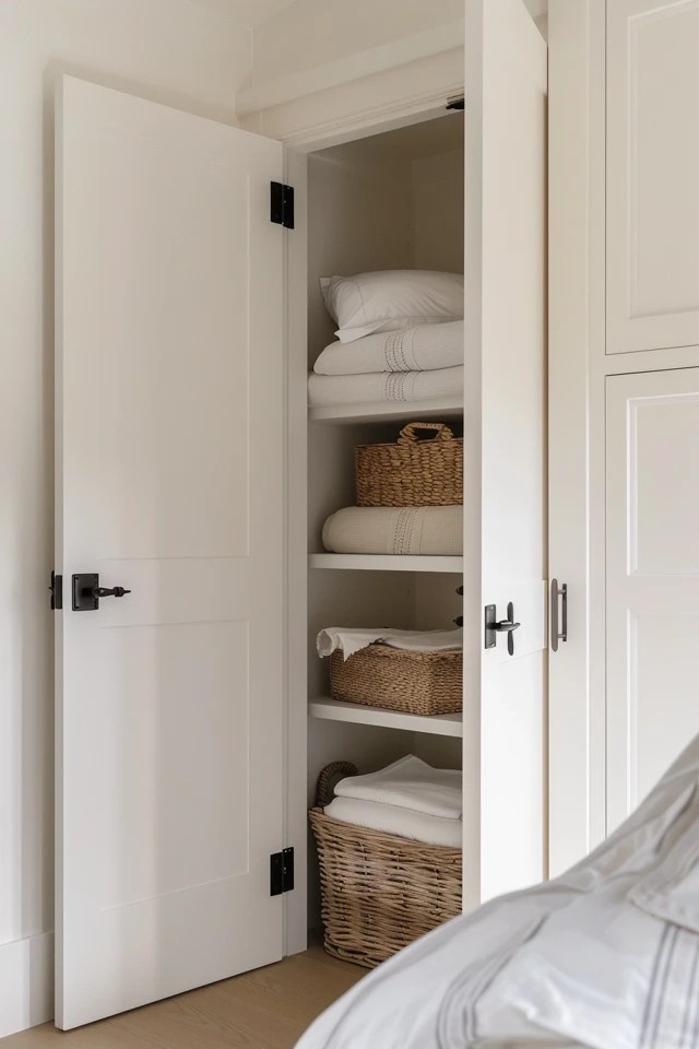 Linen Closet Door Ideas for Stylish Storage