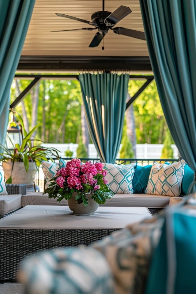 Gazebo Curtain Ideas for Cozy Outdoor Retreats