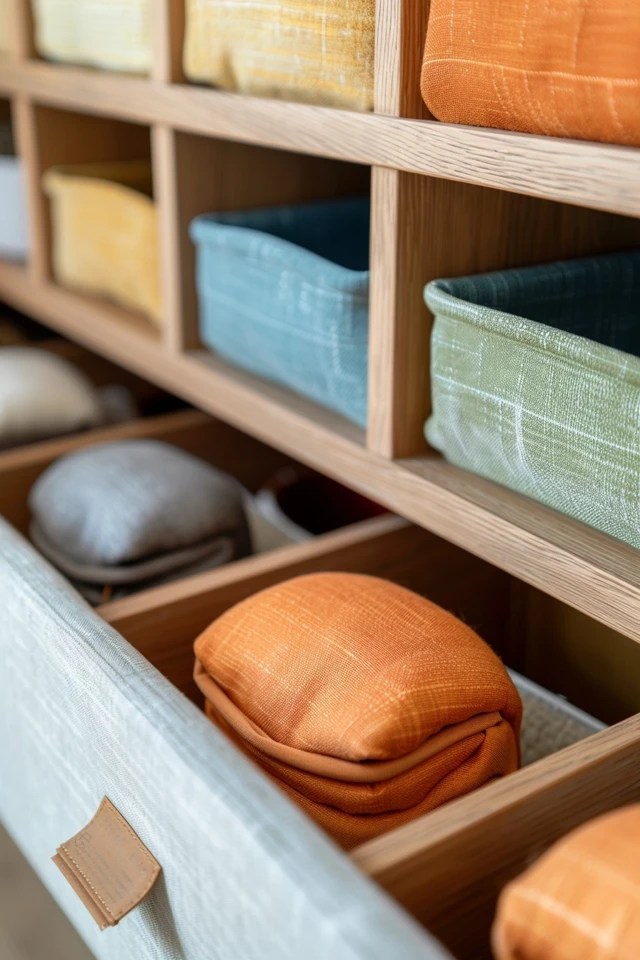 SpaceSaving Fabric Storage Ideas for Tiny Rooms