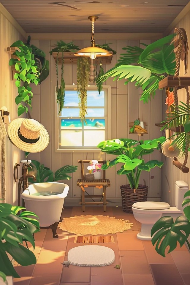 Chic ACNH Bathroom Ideas for Your Island Oasis