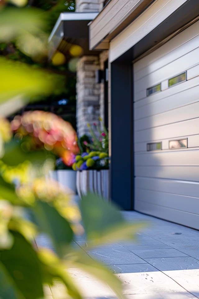 Creative Ideas for Closing In Garage Door Spaces