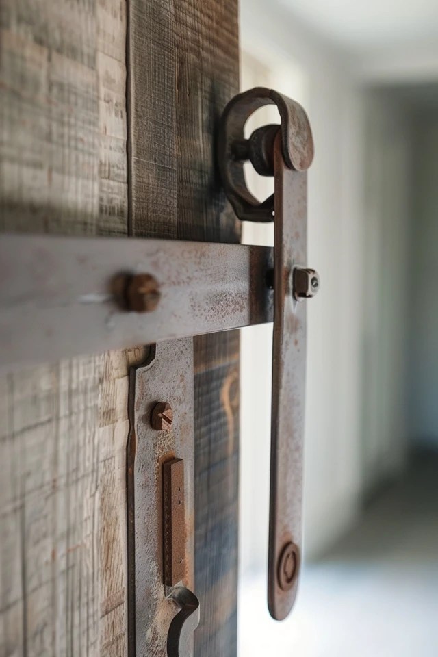 Creative Sliding Barn Door Latch Ideas & Inspiration