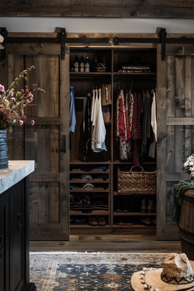 Rustic Charm Farmhouse Closet Ideas Unlocked