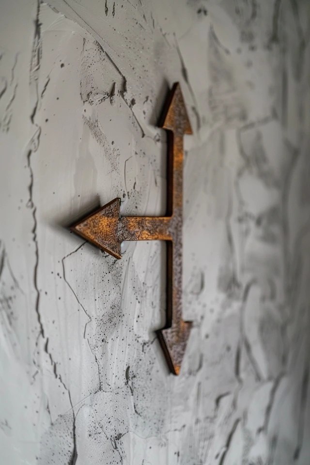 How To Hang Arrows On Wall Decorative Display