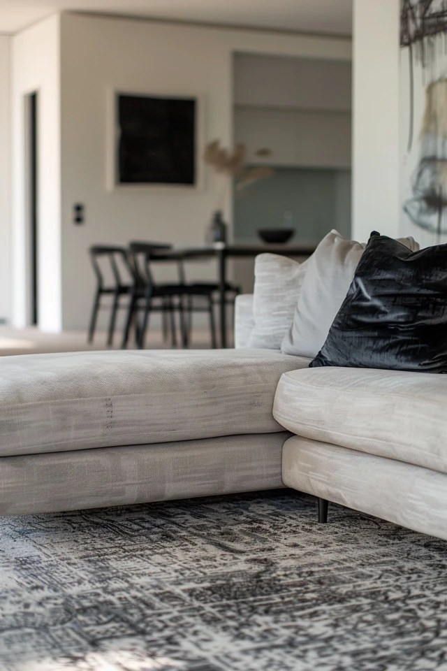 How To Choose A Rug For A Sectional Sofa Complementary Design