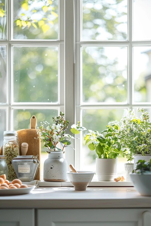 Fresh Kitchen Windowsill Decor Ideas to Inspire