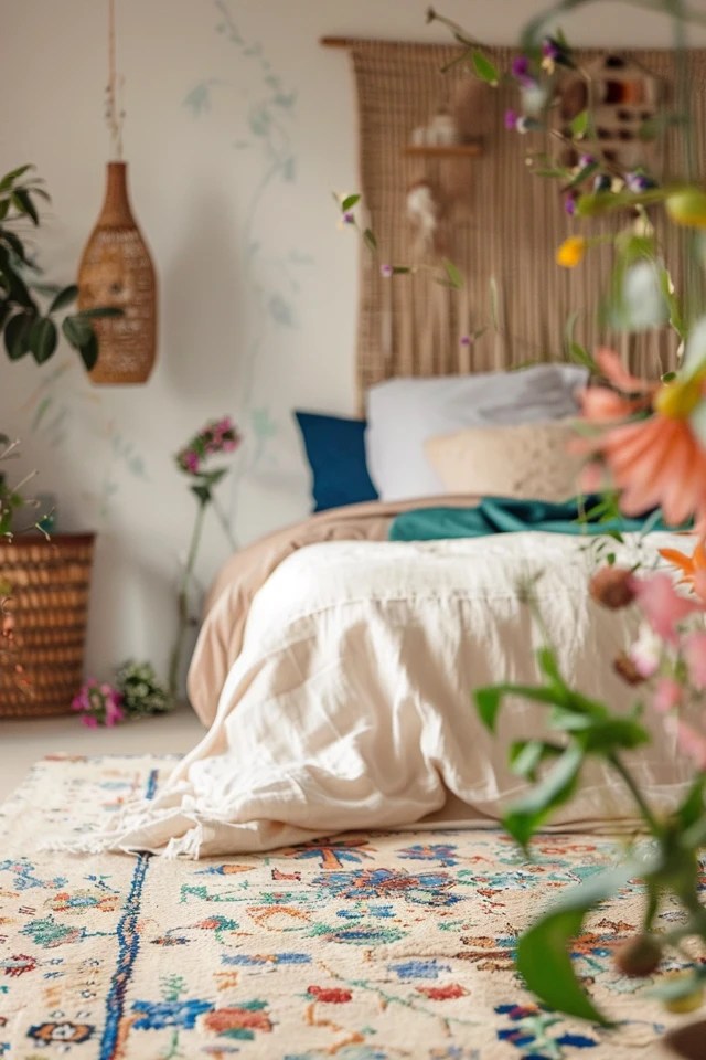 How To Put A Rug Under A Bed By Yourself Easy Method