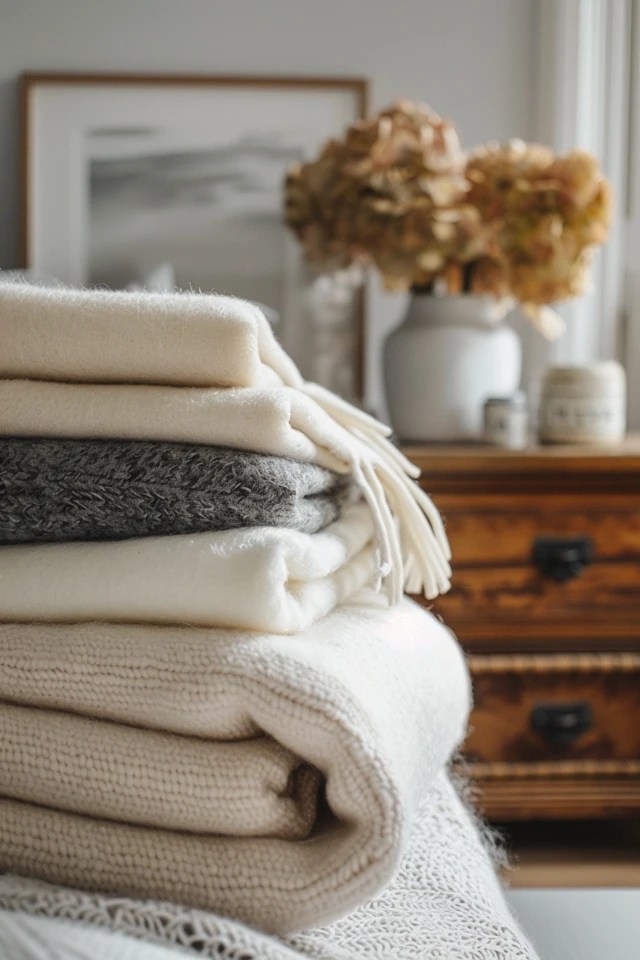 Cozy Blanket Storage Ideas for Small Spaces