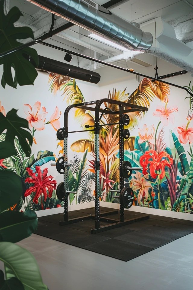 Inspiring Gym Wall Painting Ideas for Your Space