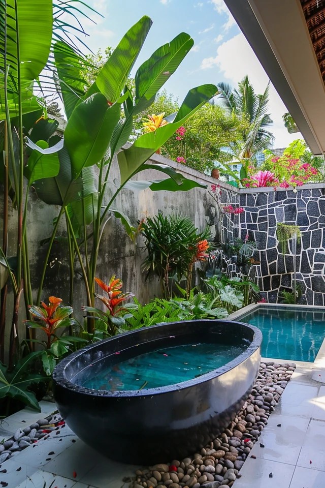 Small Pool Bathroom Ideas for Chic Outdoor Spaces