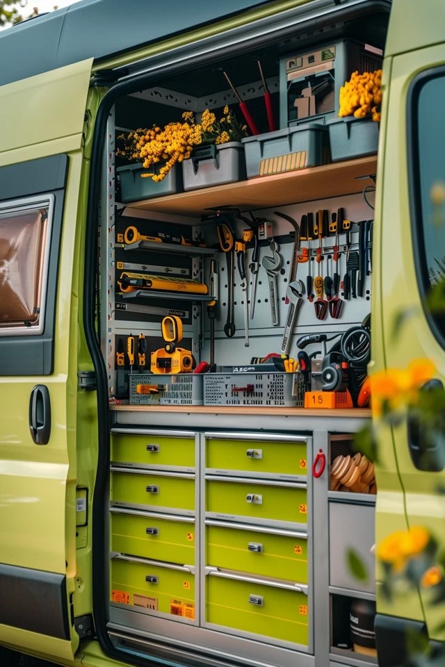 Smart Work Van Tool Storage Solutions