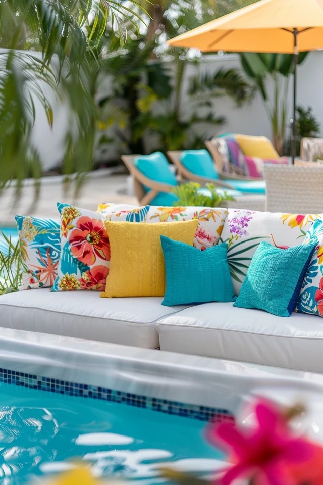 Chic Hot Tub Table Ideas for Poolside Bliss