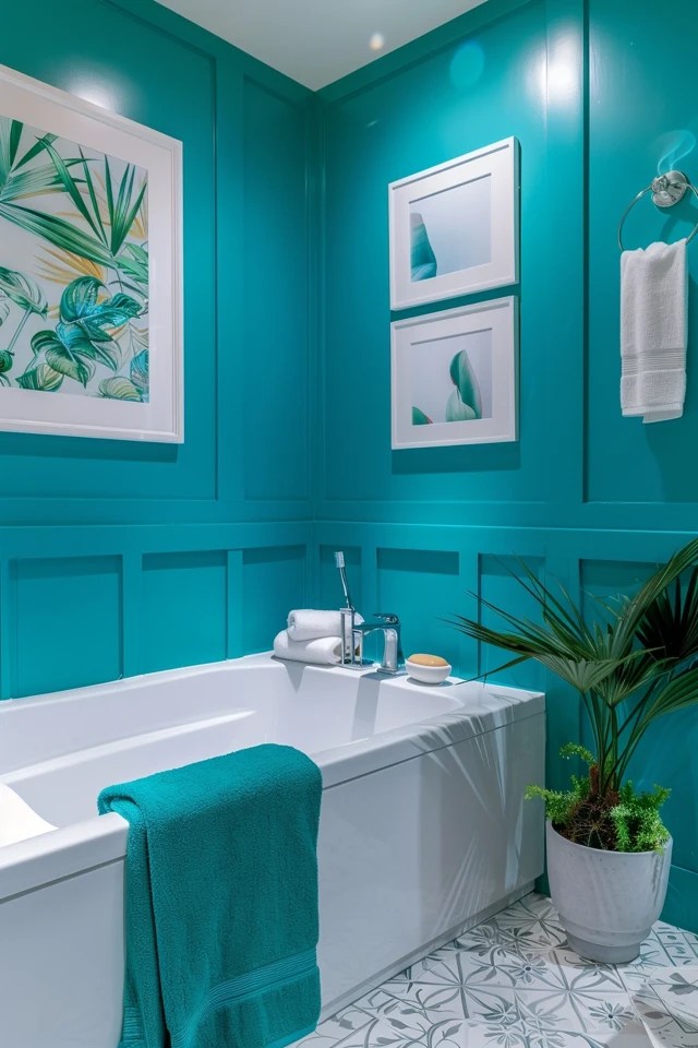 Refreshing Teal Bathroom Ideas for Your Home